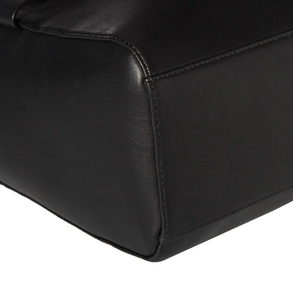 Karl Lagerfeld Sandra black leather tote BNWT - Picture 4 of 10